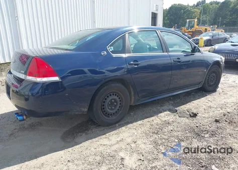 2009 Chevrolet Impala Ls из США, поврежденный, VIN 2G1WB57K891177267